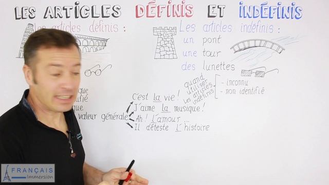 French ARTICLES (Definite and Indefinite) - Les Articles définis et indéfinis + FUN! (Learn French) смотреть онлайн