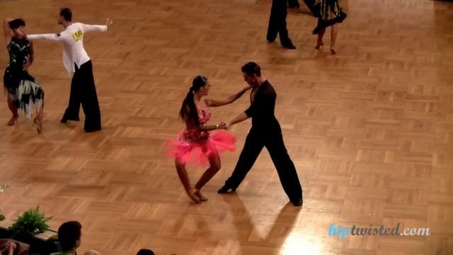 Timur Imametdinov - Ekaterina Nikolaeva, GOC Stuttgart 2012, WDSF Grand Slam latin, 4. round - rumb смотреть онлайн