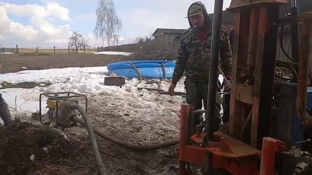 Буровая "Оптимус" скважина 30м в Слуцком районе смотреть онлайн