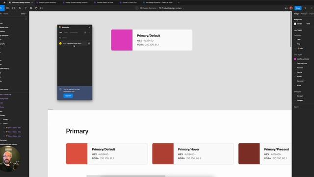 Figma plugin — Using Automator to update color docs with one click смотреть онлайн