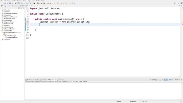 Entrada Datos | Clase Scanner, ingresar datos desde el teclado en la consola en Java смотреть онлайн