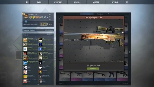 РЕАКЦИЯ ЛЮДЕЙ НА КРАФТ AWP | DRAGON LORE В CS:GO / PEOPLE'S REACTION TO THE CRAFT AWP | DRAGON LORE смотреть онлайн