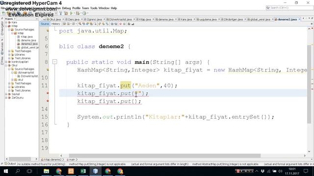 Java 67 - Java'da Hashmap смотреть онлайн