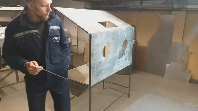 Собираю пескоструйную камеру. смотреть онлайн