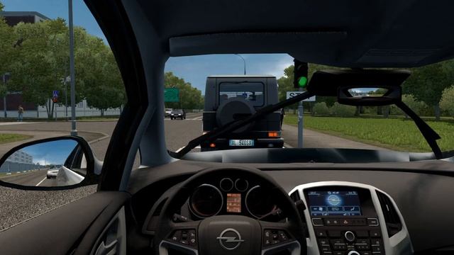 City Car Driving 1.5.9 Opel Astra смотреть онлайн