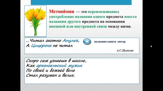 ЗАДАНИЕ 24 ЧАСТЬ 1 ТРОПЫ [ЕГЭ по русскому языку-2017] смотреть онлайн