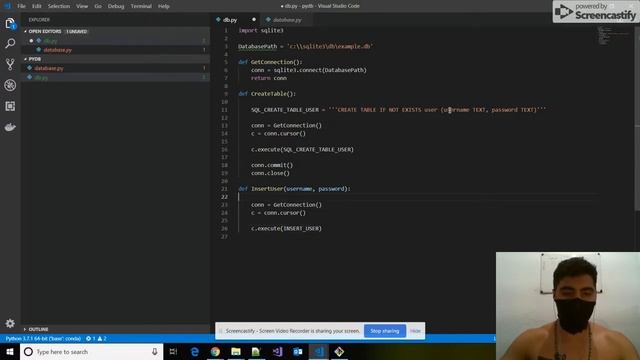 Python - Criando uma Database com SQLite3 смотреть онлайн