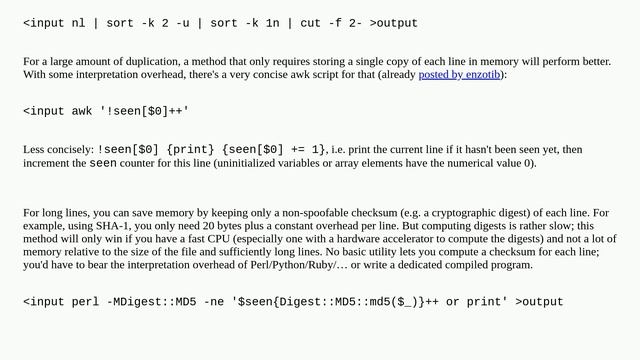 How to remove duplicate lines inside a text file? смотреть онлайн