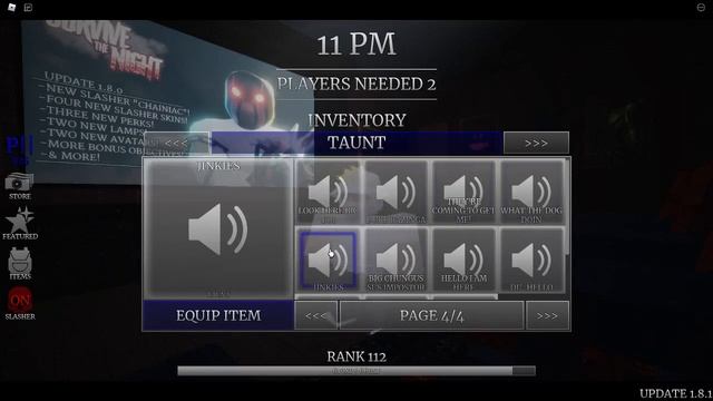 ALL TAUNTS / SCREAMS SO FAR IN SURVIVE THE NIGHT! | Survive the Night смотреть онлайн