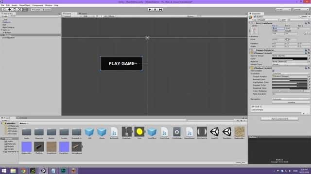 15. Unity Tutorial, MAIN MENU - MAKE A GAME смотреть онлайн