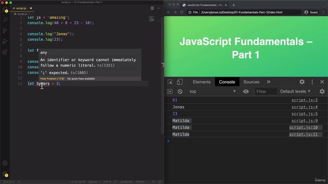 010 Values and Variables смотреть онлайн