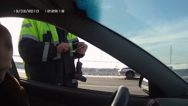 Регистратор помог сохранить права. смотреть онлайн