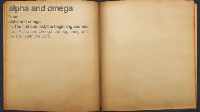 What does alpha and omega mean? смотреть онлайн