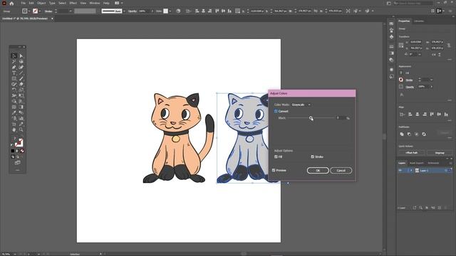 How To Add An Outline/Stroke To An Image (Sticker) in Adobe Illustrator смотреть онлайн