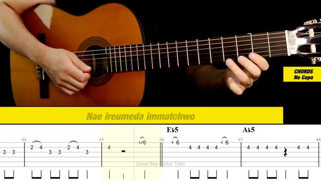LALISA Guitar Tabs | Tutorial | LISA