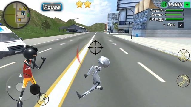 Amazing Crime Strange Stickman Rope Vice Vegas #42 Android GamePlay HD смотреть онлайн