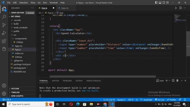 Speed Calculator App In React Js(Hindi) | Simple React App | React Project | смотреть онлайн