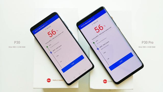 Huawei P30 Vs Huawei P30 Pro - AnTuTu Benchmark!