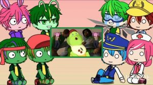 Реакция Робокара Поли и Лунтика на видео