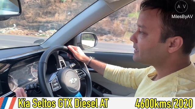 Kia SELTOS GTX Diesel AT // Brief Review and Mileage test смотреть онлайн