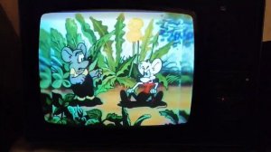 Ламповый цветной телевизор Фотон-736 (УЛПЦТИ) 1983 г.в. в работе