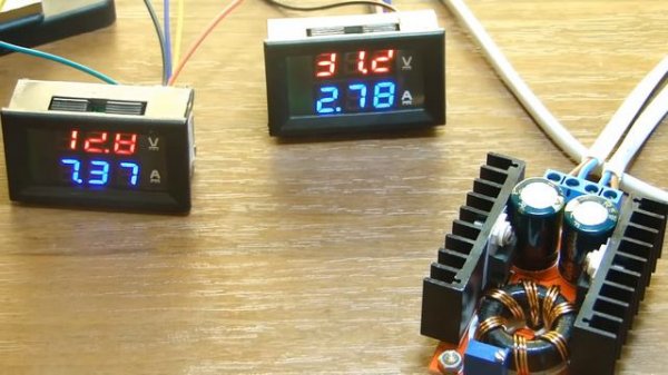 Мощный DC/DC конвертер повышающий.