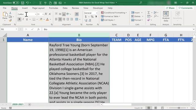 Excel Quick Tip: How to Wrap Text смотреть онлайн