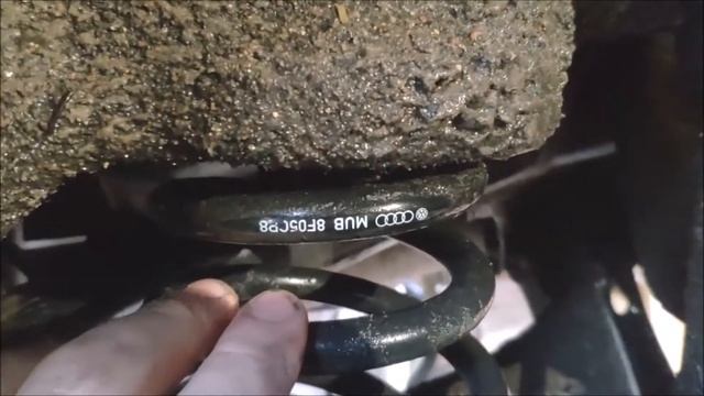 A4 B6 Стандарт и Комфорт. Два варианта Задних Пыльников и Пружин. смотреть онлайн