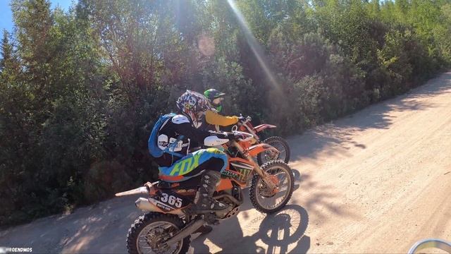 Эндуро тренировка в сычево.Ktm exc 450,Exc300.Husqvarna te300 смотреть онлайн