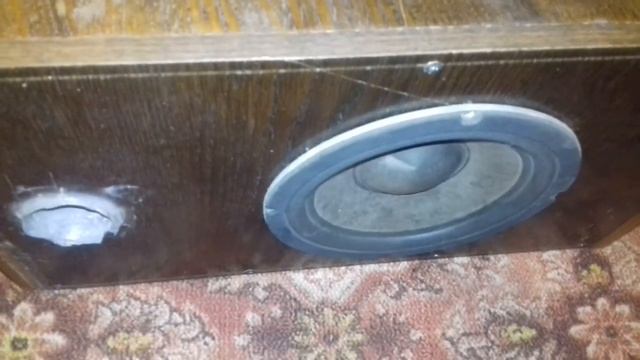 TDA7294 и низкочастотный динамик JVC