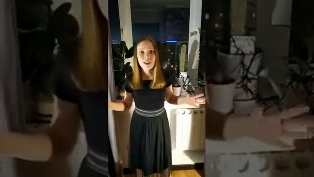 Олейникова Варвара. Б.Пастернак "Вакханалия" смотреть онлайн