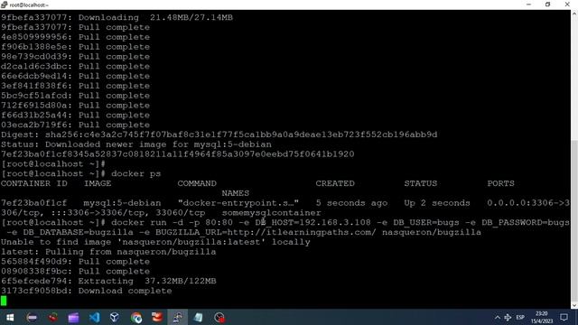Instalación Bugzilla 5.0.4 Docker-Rocky Linux смотреть онлайн