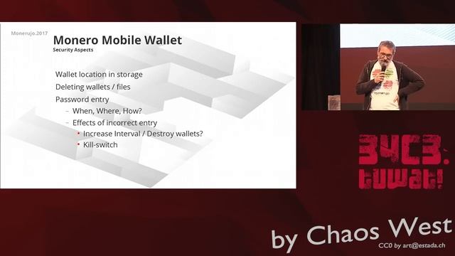 34C3 Chaos West Stage: Monerujo - Android Monero Wallet смотреть онлайн