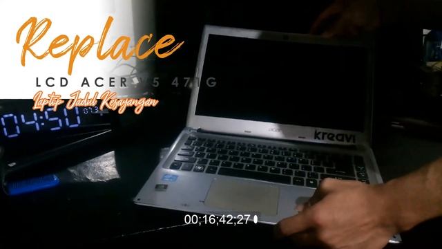 Unboxing and Replace LCD laptop acer v5 471G kesayangan #acer #aspire смотреть онлайн