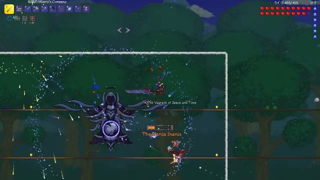 【terraria】ボス紹介#24 The Stars Above MOD Boss : The Vagrant Of Space And Time