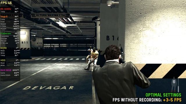 Vega 6 | Ryzen 5 4500U - Max Payne 3 смотреть онлайн