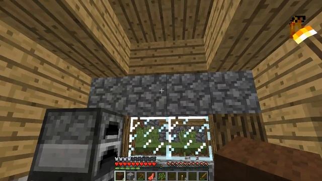 прохождение игры Minecraft 1.8 1 серия деревня!!! смотреть онлайн