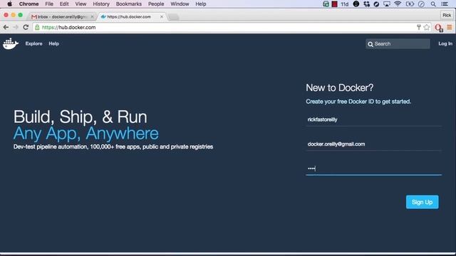 Getting Started - Docker Hub Setup - Lesson 04 смотреть онлайн