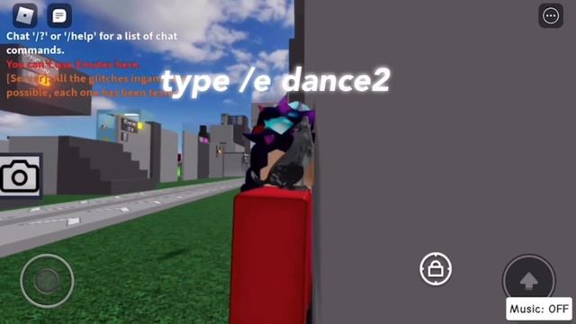 How to do a /e dance2 glitch смотреть онлайн