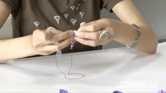 Handmade. Брошь в виде пиона смотреть онлайн