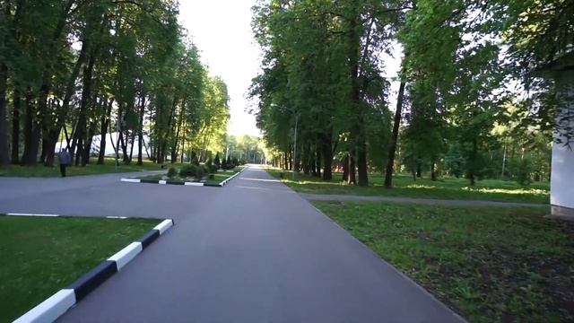 Взрослый парк города Новомосковска. смотреть онлайн