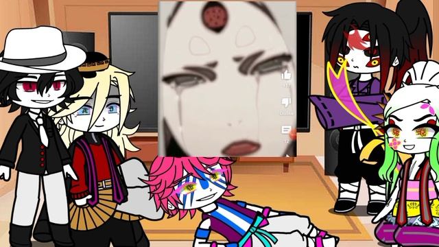 Uppermoons+Muzan React To Kaguya Ōtsutsuki.Credits In Desc