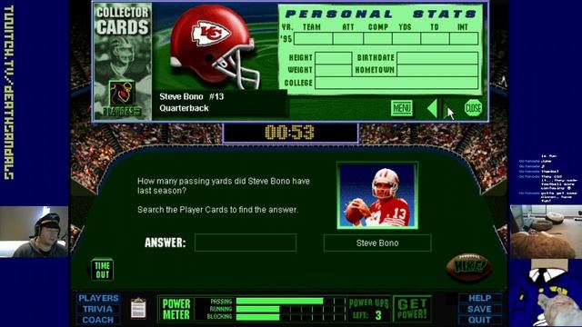 Head Coach: NFL Reading (Windows 3.1) - FOOTBALL!!! (and reading) смотреть онлайн