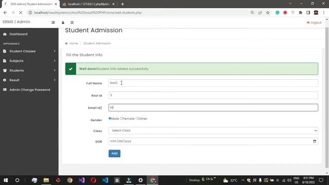 Create Online Student Result System Portal in PHP, HTML, CSS, and Mysql with free Source Code смотреть онлайн