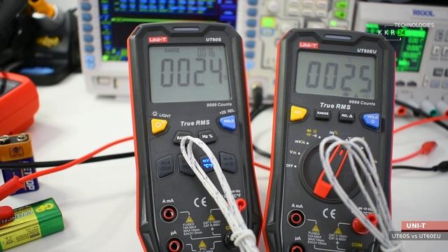 ОБЗОР и СРАВНЕНИЕ UNI-T UT60S и UNI-T UT60EU лучший мультиметр смотреть онлайн