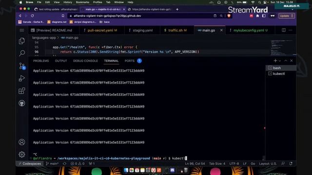 Automate your workflow from idea to production: Github Action & Kubernetes смотреть онлайн