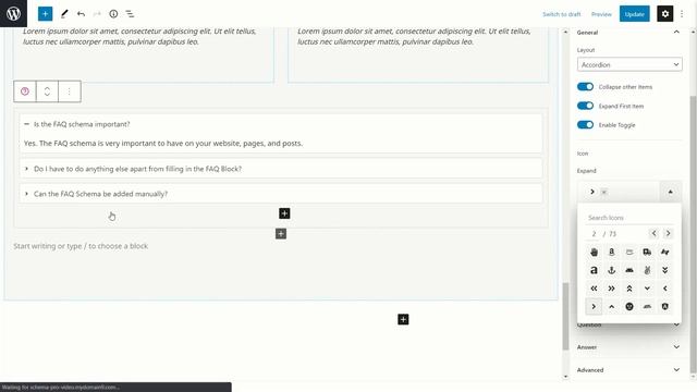 FAQ Block for Gutenberg - Schema Pro Tutorial смотреть онлайн