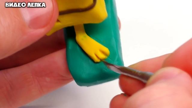 Анонимус, Дикий Губка Боб и другие Мемы - Лепим из пластилина | Видео Лепка смотреть онлайн