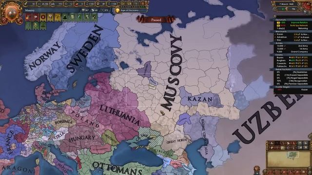 EU4 1.35 Muscovy Guide - The NEW RUSSIAN MISSIONS Are INSANE смотреть онлайн