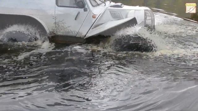 Вездеход 6х6 "ТАЙМЕНЬ". Путешествие на о.Среднесиндейское. Часть 5 смотреть онлайн